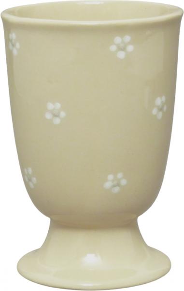 Fußtasse glänzend weiß - 2.Wahl