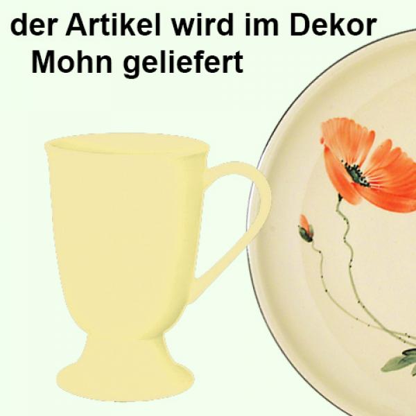 Fußtasse Mohn