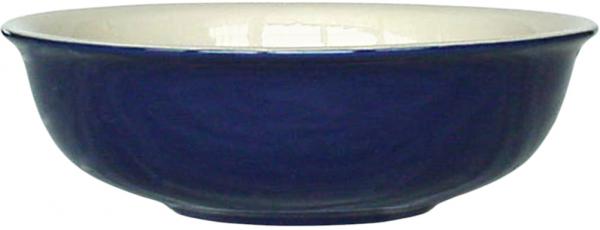 Gemüseschüssel 24 glänzend blau