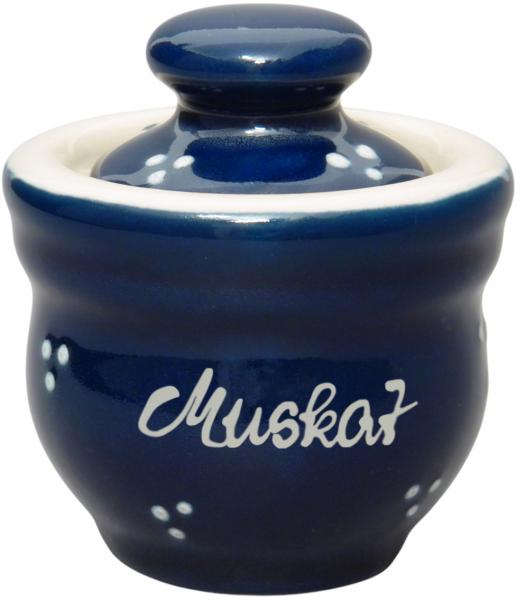 Gewürzdose I blau 3 Punkt