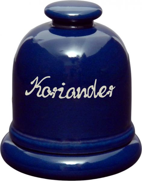Gewürzdose II glänzend blau