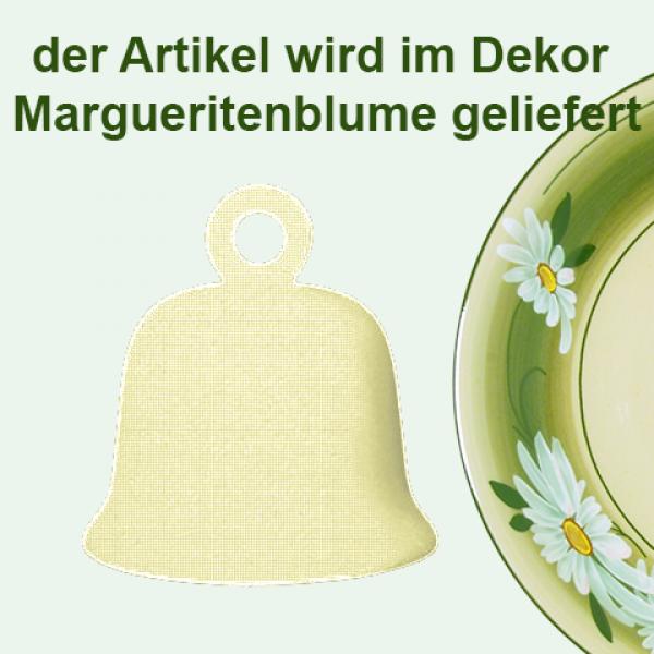 Glocke mittel Dekor Margueritenblume