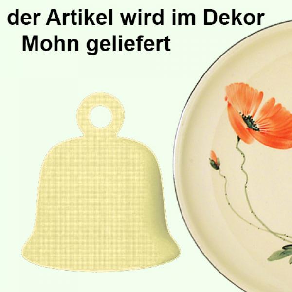Glocke groß Mohn