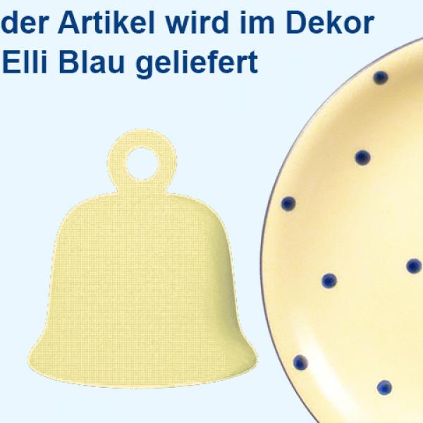 Glocke groß Elli blau