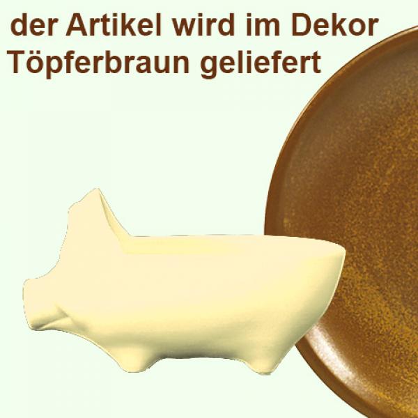 Hackepeterschwein braun