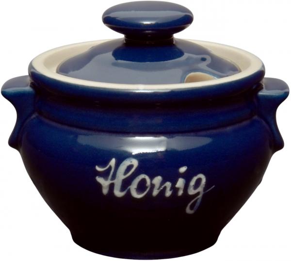 Honig glänzend blau