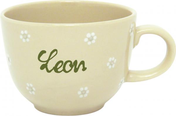 Jumbo Cup with font Gänseblümchen