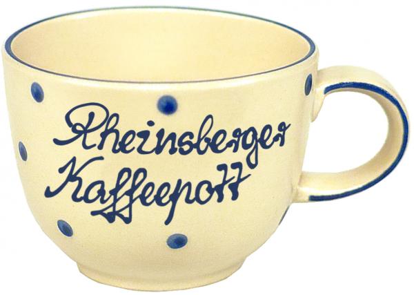 Jumbotasse mit Schrift (2 Zeilen)