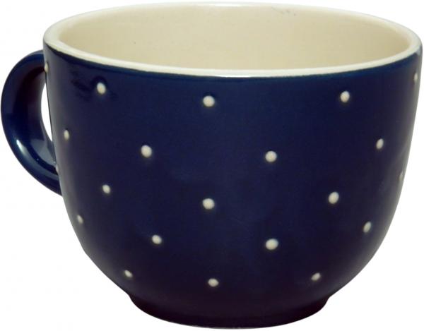 Jumbotasse mit Schrift (2 Zeilen)