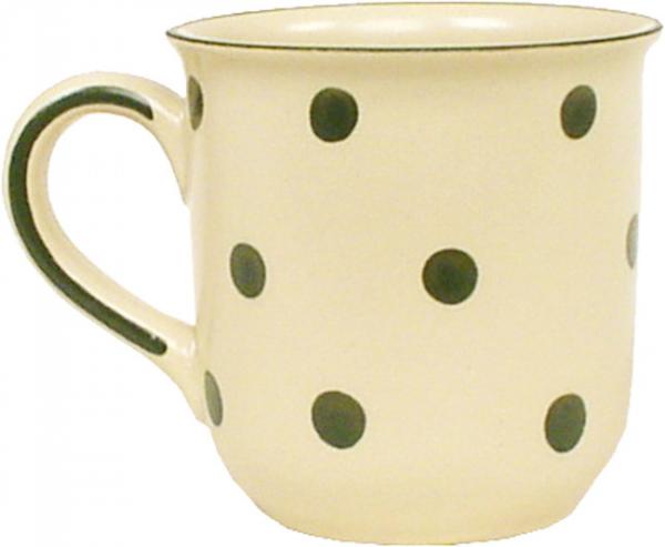 Kaffeebecher mit Schrift (1 Zeile) Elli grün