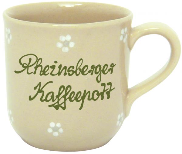 Coffee mug with font (2 lines) Gänseblümchen