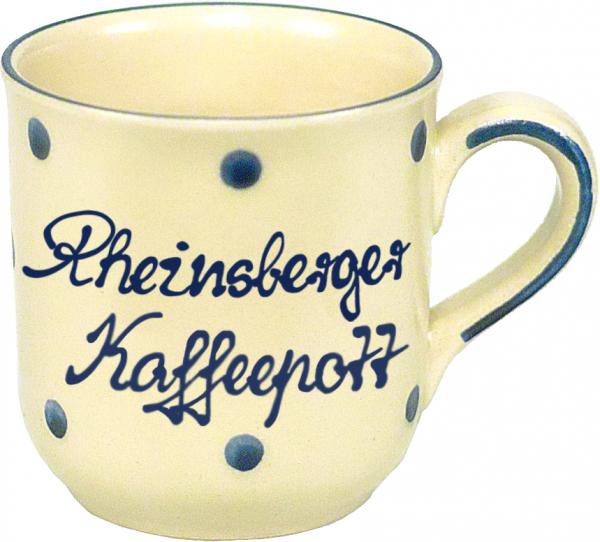 Kaffeebecher mit Schrift (2 Zeilen) Elli-blau