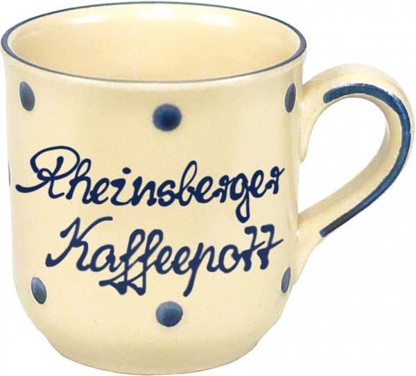 Kaffeebecher mit Schrift (2 Zeilen) Elli-blau