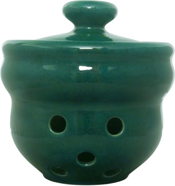 Kartoffeltopf grün Sprenkel