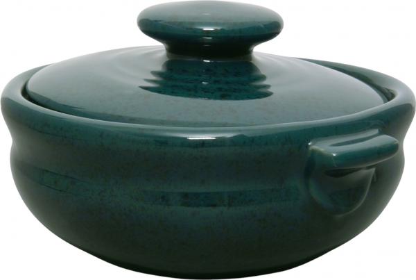 Keksdose grün Sprenkel