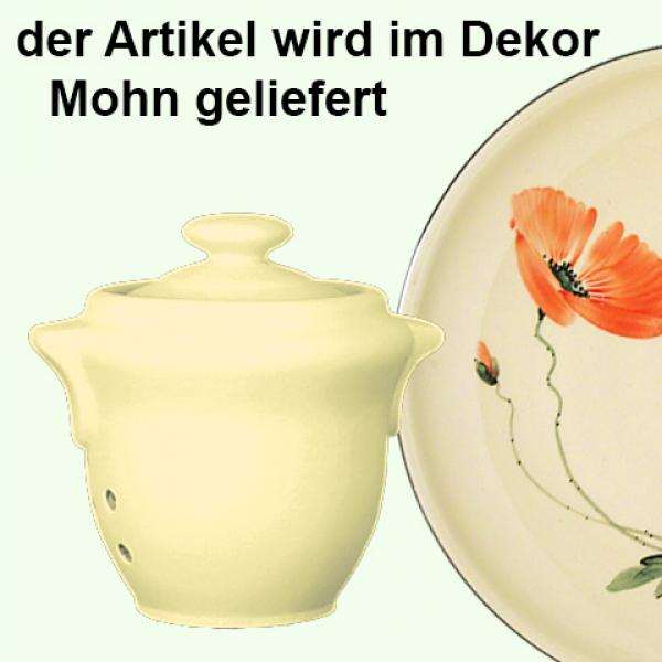 Knoblauchtopf Mohn