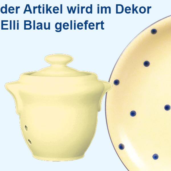 Knoblauchtopf Elli blau