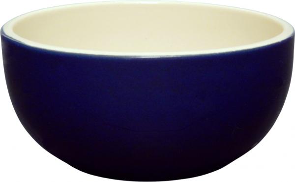 Kompottschale glänzend blau