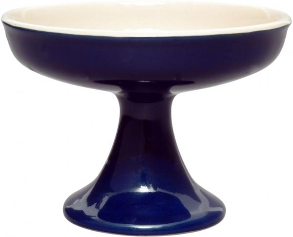 Konfektschale glänzend blau - 2.Wahl