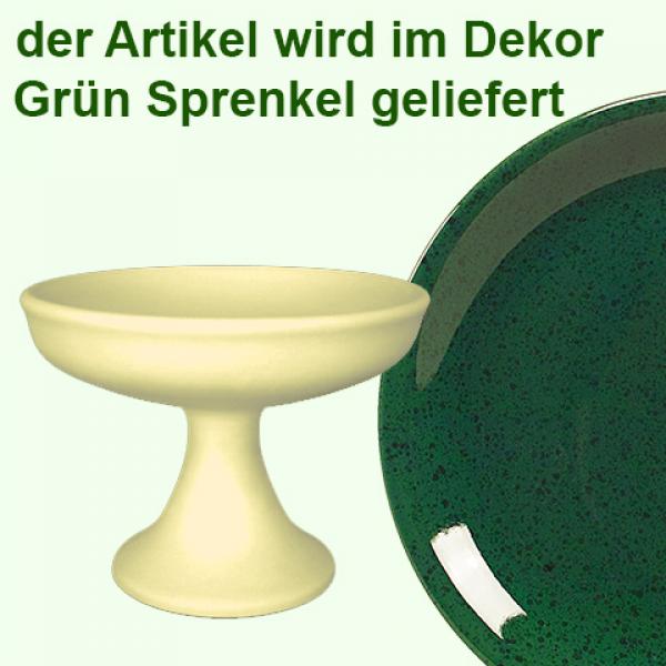 Konfektschale grün Sprenkel