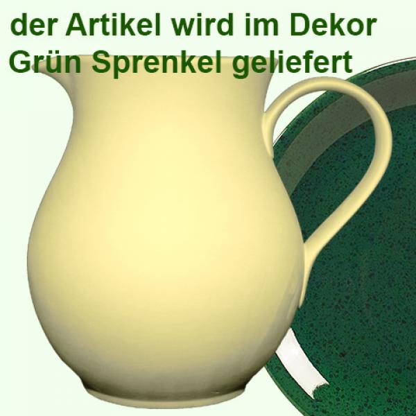 Krug Tina 4,0 grün Sprenkel