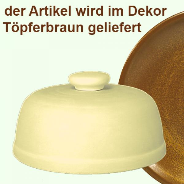 Käseglocke 20 obere braun