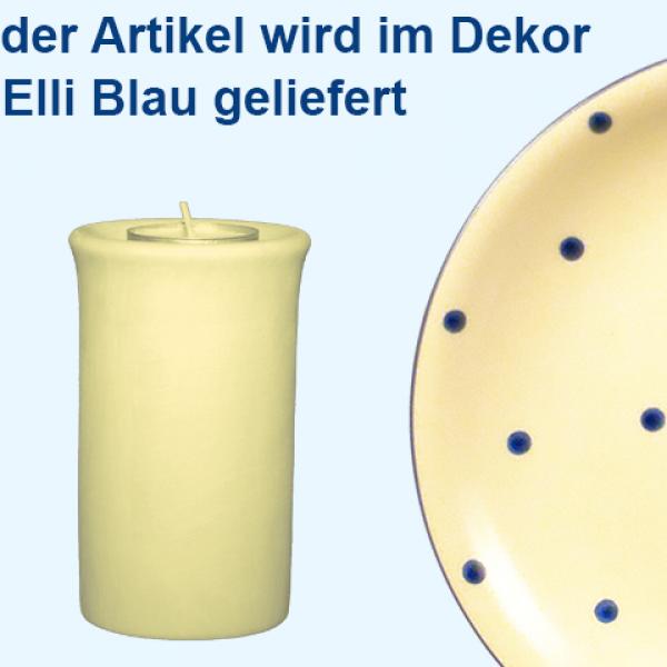 Leuchter Teelicht 11 Elli blau