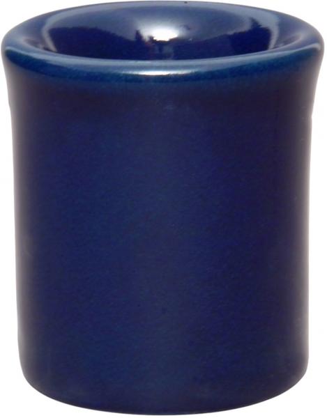Leuchter Teelicht 7,5 glänzend blau