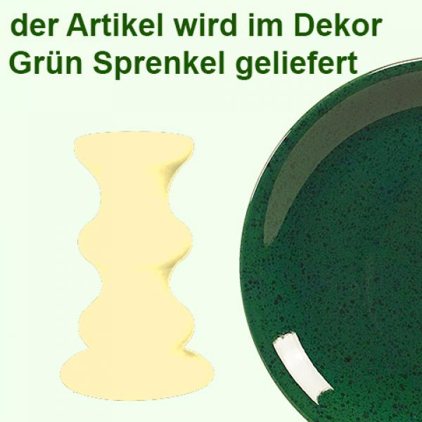 Leuchter grün Sprenkel