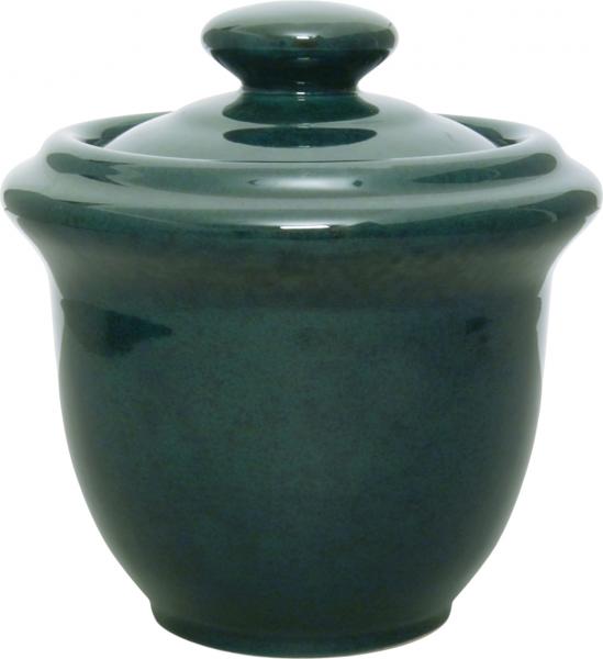 Mehltopf grün Sprenkel