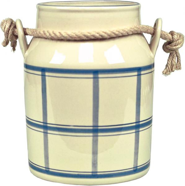 Milk can 23 cm blue 1 point - Kopie