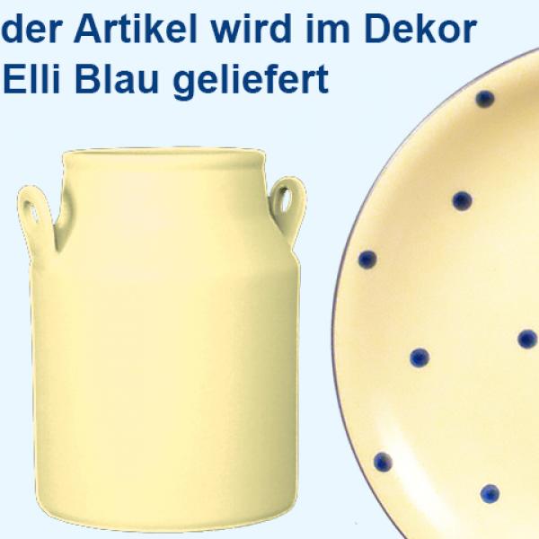 Milchkanne H 13 cm Elli - blau