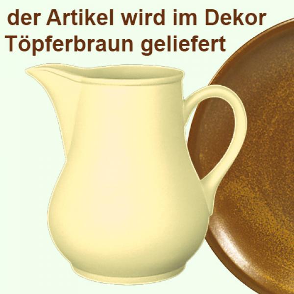 Milchtopf 1,0 braun