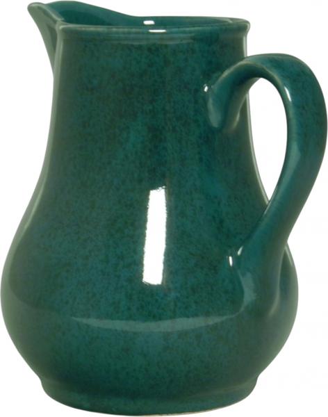 Milchtopf 0,75 grün Sprenkel