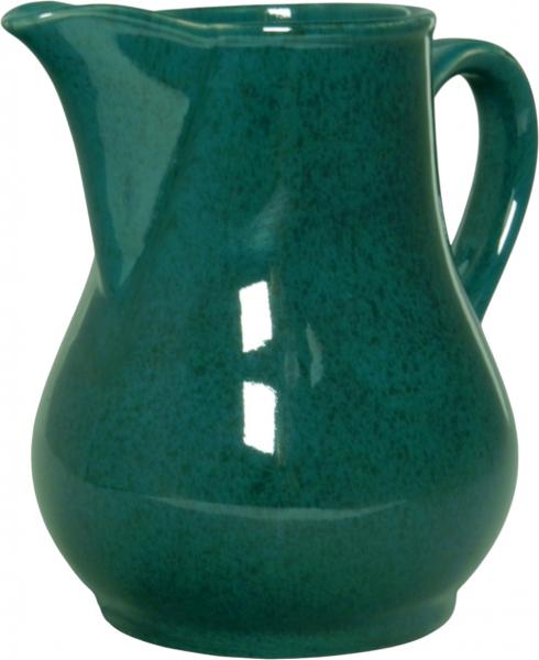 Milchtopf 0,75 grün Sprenkel