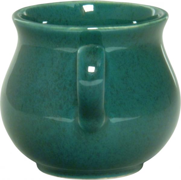 Mollytasse grün Sprenkel