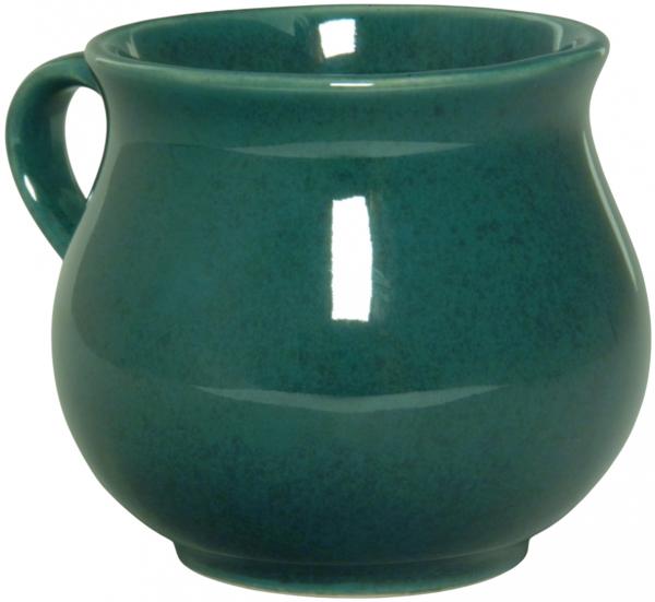 Mollytasse grün Sprenkel