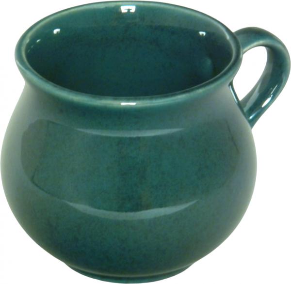 Mollytasse grün Sprenkel