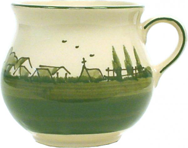 Mollytasse mit Schrift (2 Zeilen) Landart