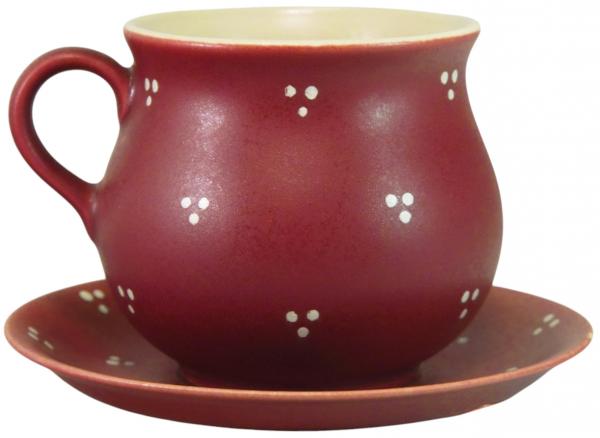 Mollytasse mit Schrift (2 Zeilen) Fliegenpilz