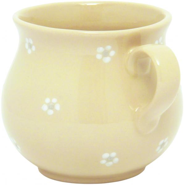 Molly Cup mit Schrift (2 Zeilen) Gänseblümchen