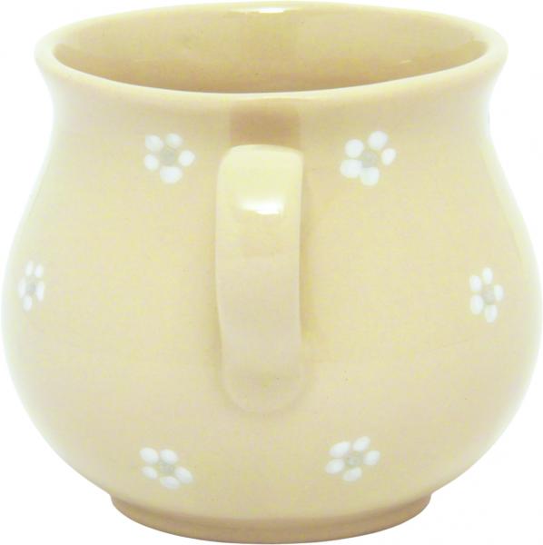 Molly Cup mit Schrift (2 Zeilen) Gänseblümchen