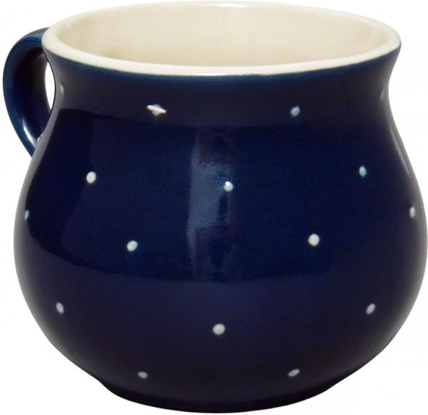 Molly Cup big 0,4 mit Schrift (2 Zeilen) blue 1 point