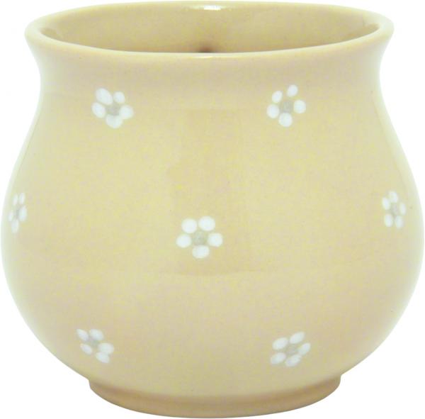 Molly Cup mit Schrift (2 Zeilen) Gänseblümchen