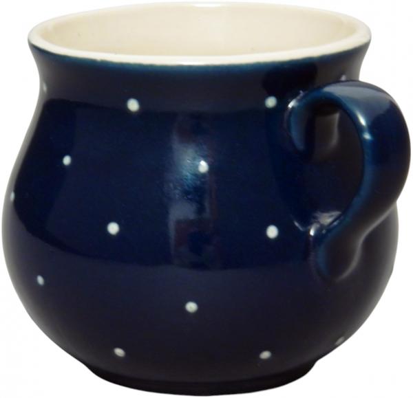 Molly Cup big 0,4 mit Schrift (2 Zeilen) blue 1 point