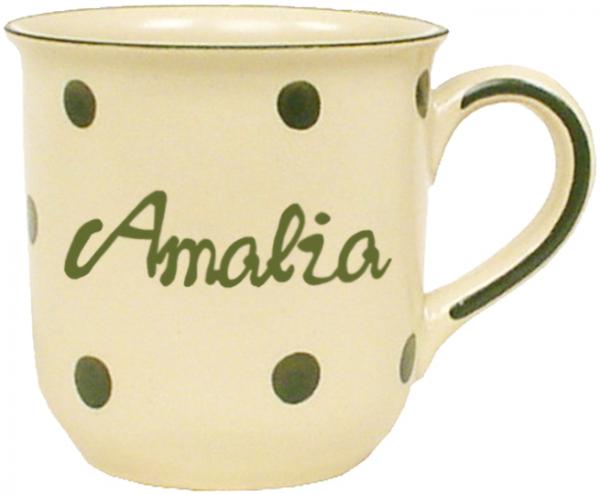 Namensbecher (1 line) Elli grün