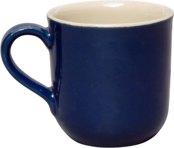 Namensbecher mit Schrift (1 Zeile) glänzend blau