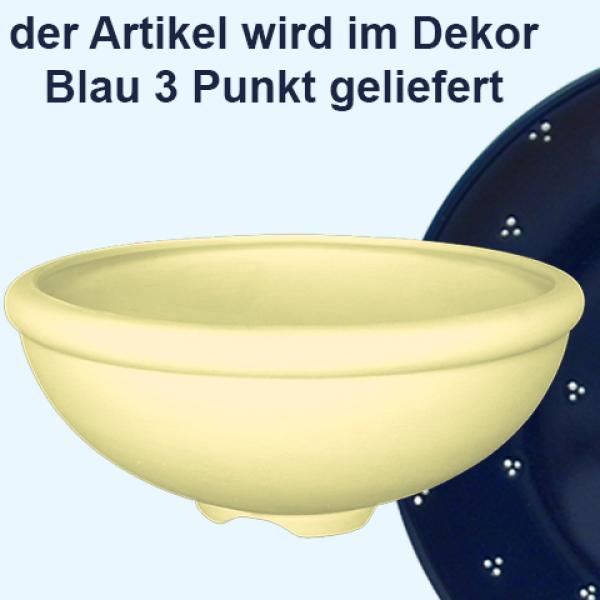 Obstwäscher blau 3 Punkt