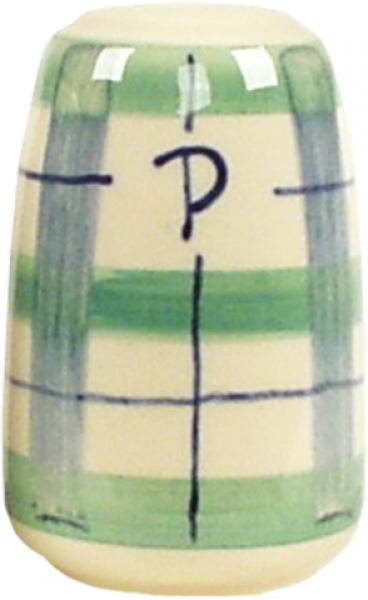 Pfefferstreuer karo grün-blau