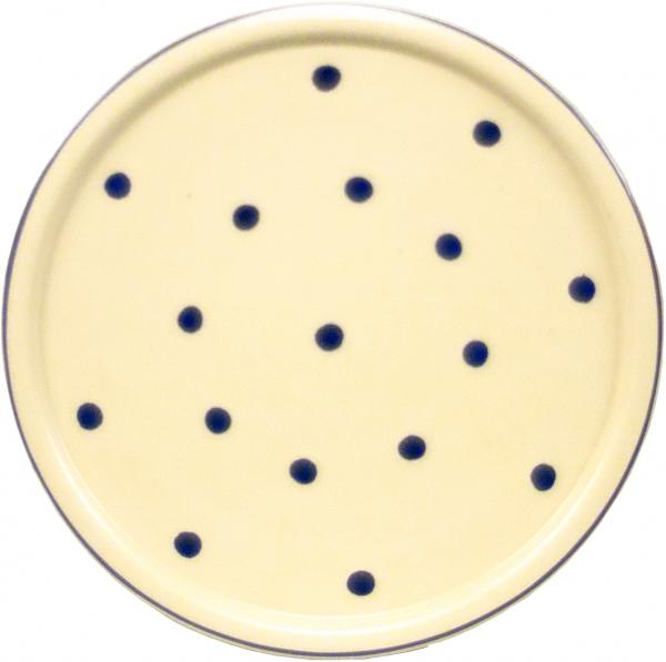 Platte 20 rund Elli blau